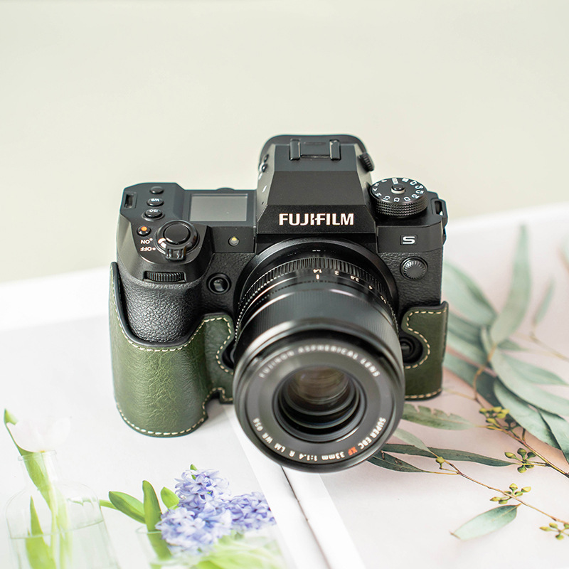 Funda protectora Fuji XS20 Bolsa para cámara XS10 Funda de cuero de segunda generación XH2S Bolsa base XT5X100VI Accesorios
