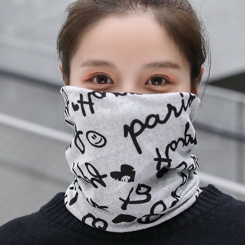 Sombrero de montaje de moda coreana para hombres y mujeres otoño invierno grueso gorro de luna máscara de ciclismo a prueba de viento image 29