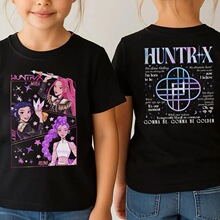 H 34424 Kpop Manga Tee Kpop �羳���R�d���uͨ�W��