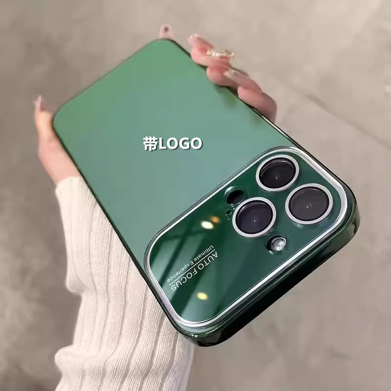 Iphone14promax携帯ケースの元の色メッキ大窓リンゴ15ガラスレンズ保護カバーを適用します。|undefined