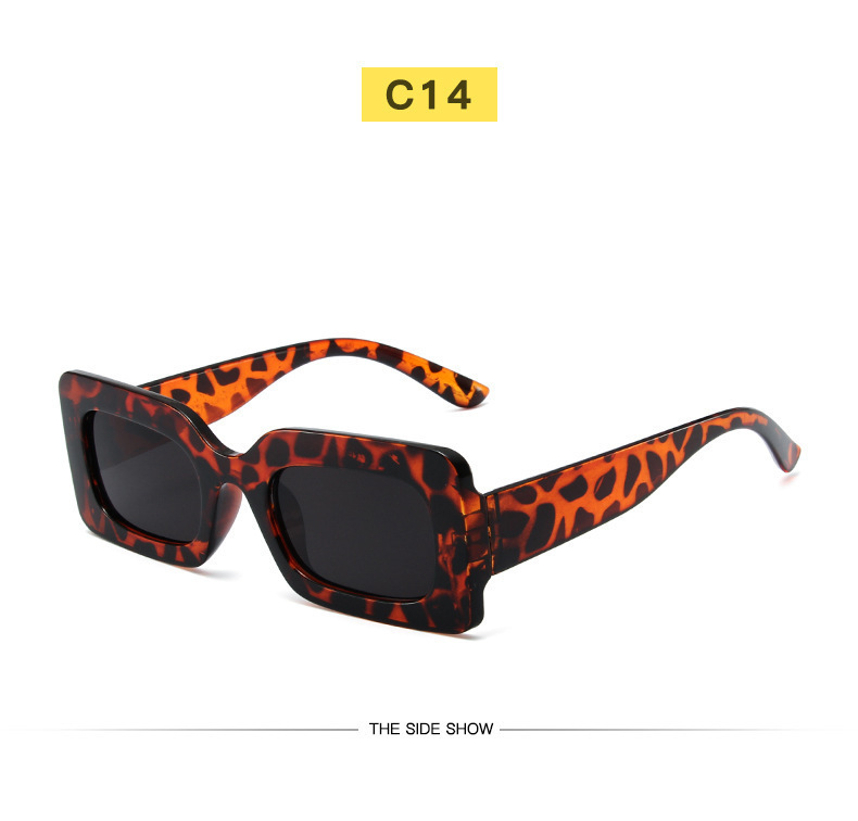 New Fashion Net red sunglasses women Retro Square small frame cross-border sunglasses personalized colorful hip-hop glasses wholesale_voghion.com