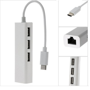Type-C���D����2.0USB��չ��+һ������RJ45�W���� HUB�����־���