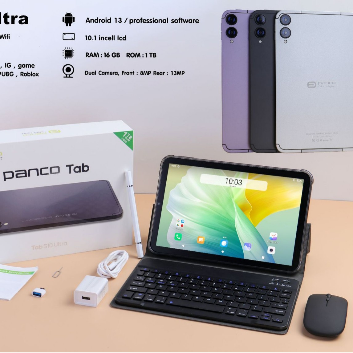 跨境爆款Tab s10 ultra手机平板电脑10.1寸厂家批发SIM+wifi