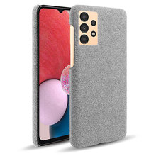 工厂批发适用三星A13 4G手机壳外壳三星samsung A13 4G布纹保护套