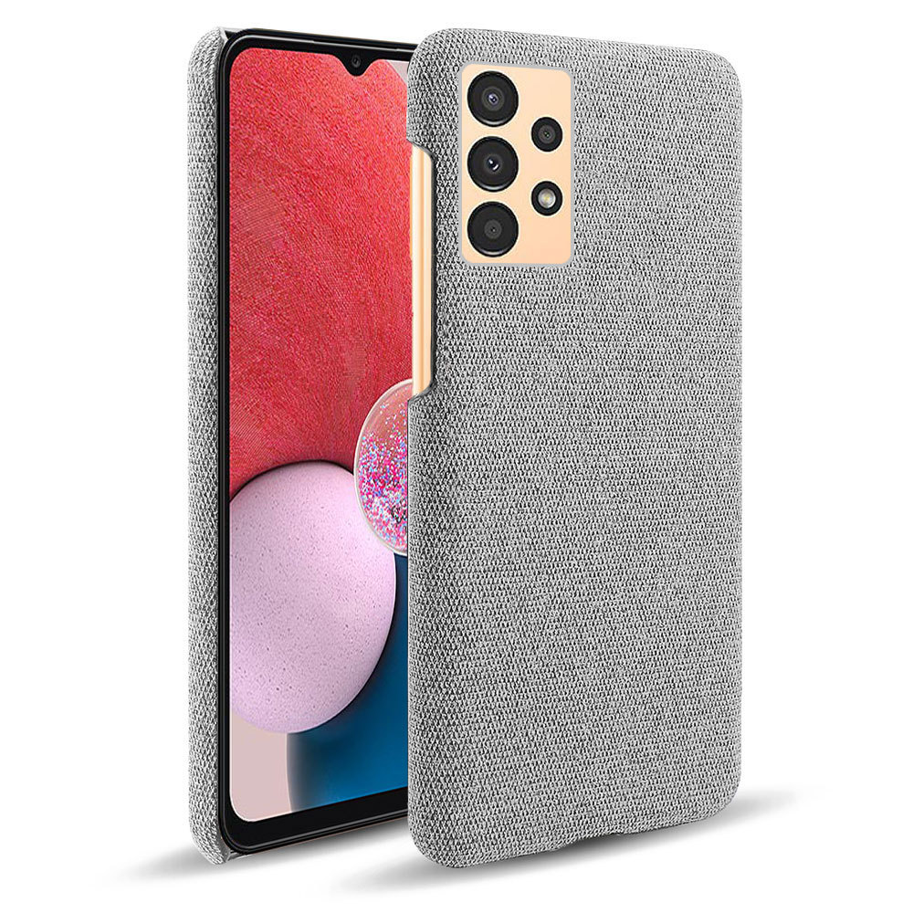 工厂批发适用三星A13 4G手机壳外壳三星samsung A13 4G布纹保护套