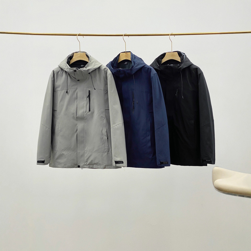 Bird's Nest Style Unbranded Replacement Three-In-One Soft Shell Liner Outdoor Hiking Mountaineering Men's Jacket