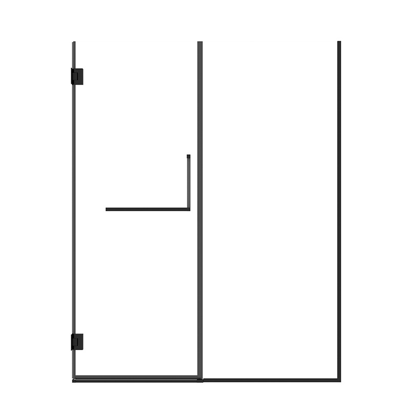 Simple -shaped shower room Hotel Best B & B dry and wet separation bathroom partition door toilet glass door shower room 5