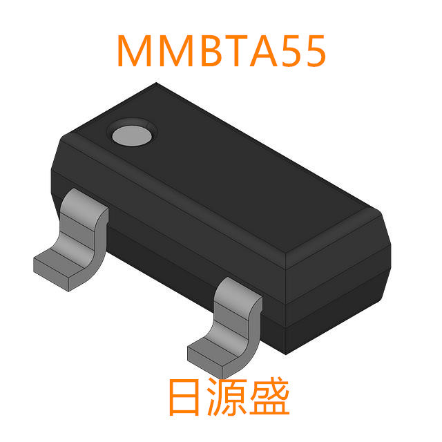 MMBTA55 60V 0.5A贴片二三极管SOT-23 MMBTA55