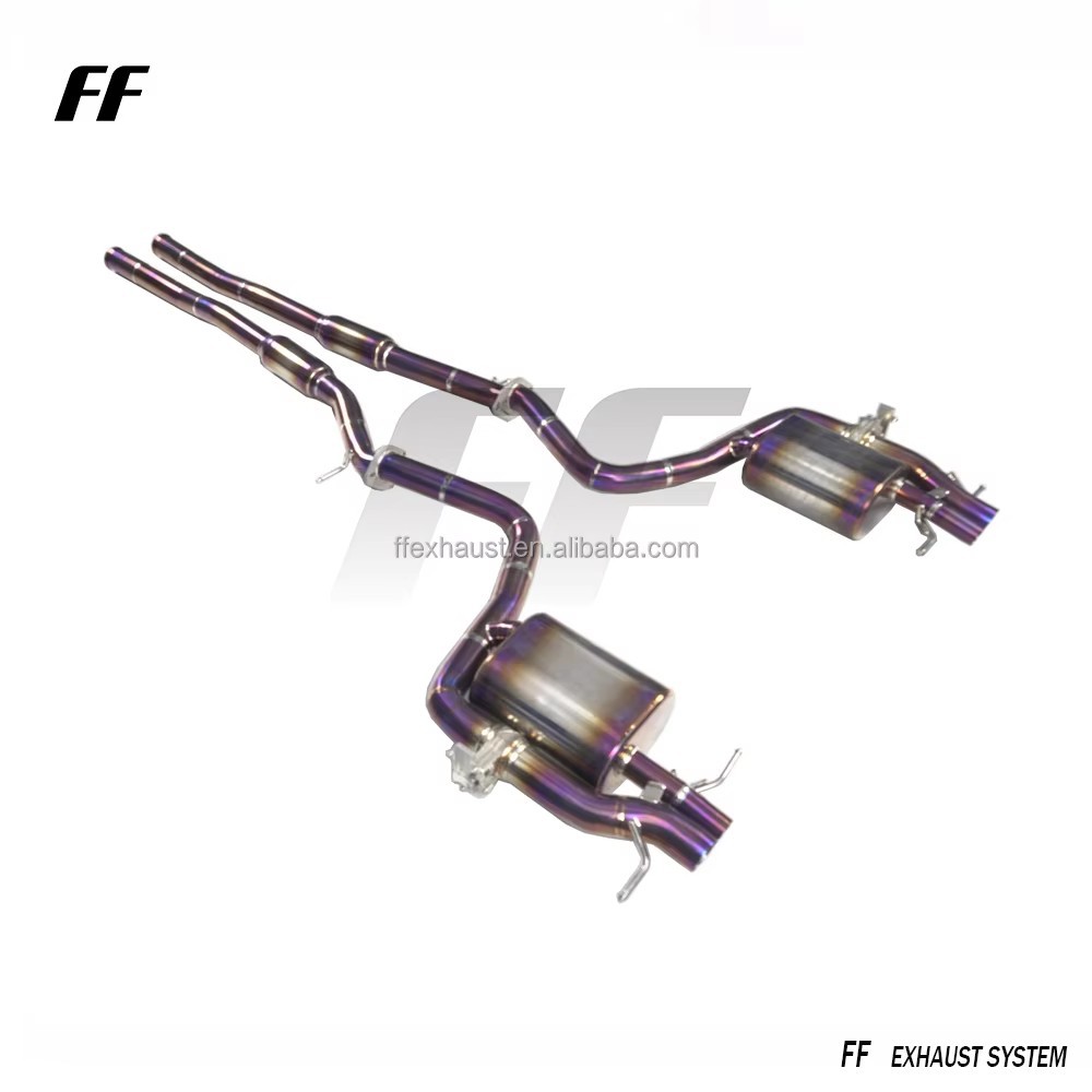 Suitable for Mercedes-Benz AMG S63 COUPE titanium valve electronic exhaust pipe