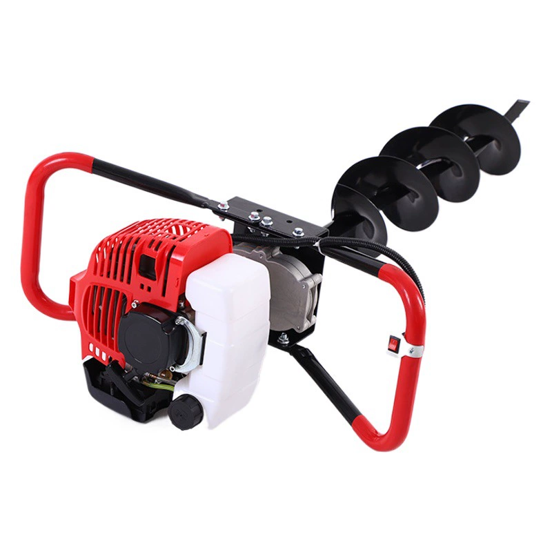 Многофункциональная мощная портативная дрель для земли, двухтактная бензиновая дрель для земли, копальная машина, штамповочная машина, оборудование для посадки деревьев, оптовая продажа