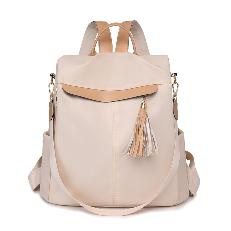 Mochila para mujer 2024 nueva moda casual para mujer mochila antirrobo Europa y América mochila de viaje transpirable ligera y versátil