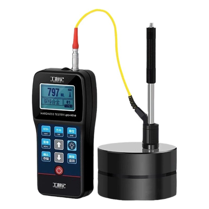 Рабочие путевые заметки Портативный высокоточный металлоискатель твёрдости Bouvero стальной формы Тестер твердости Рихтера