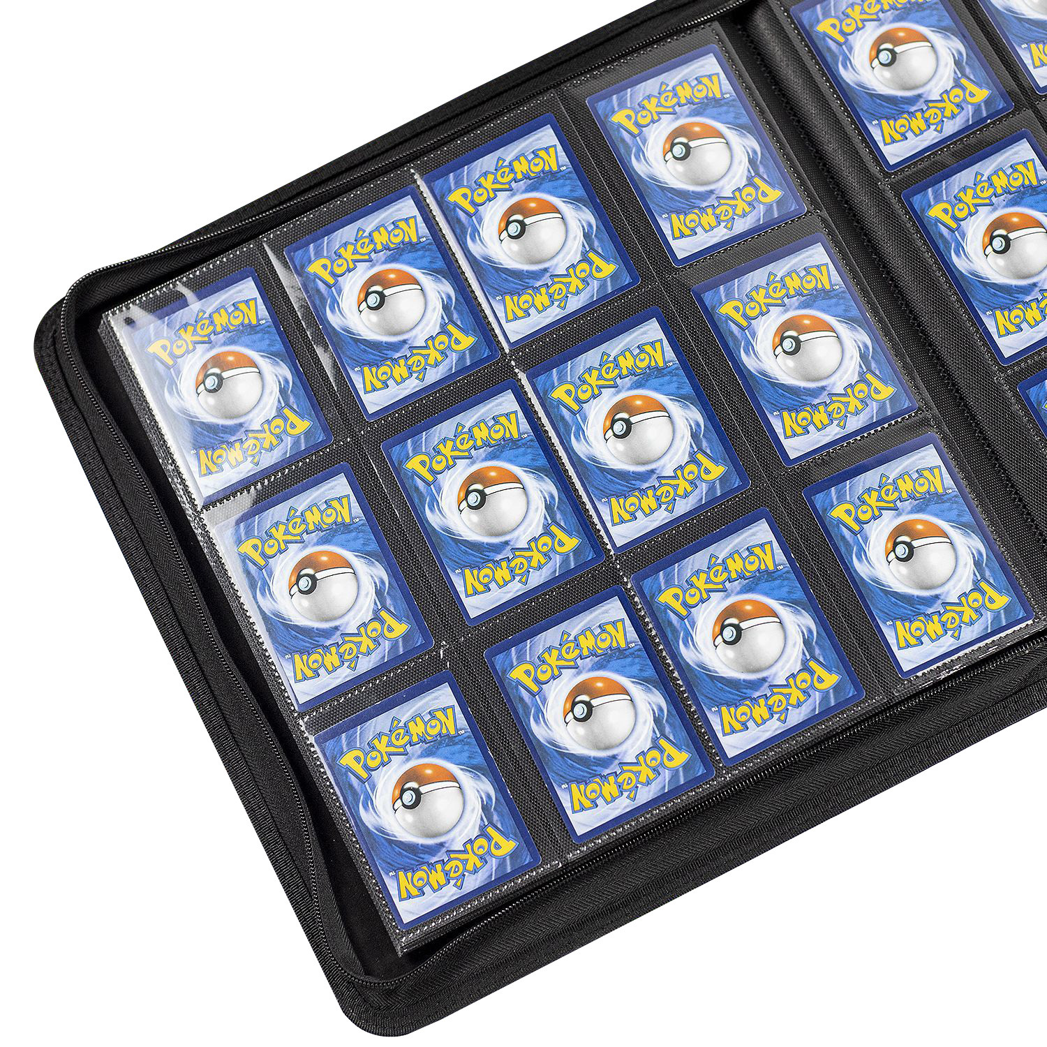 Cuero pu12 cremallera tarjeta libro anime juego tarjeta de almacenamiento libro Ultraman colección tarjeta estrella manual al por mayor