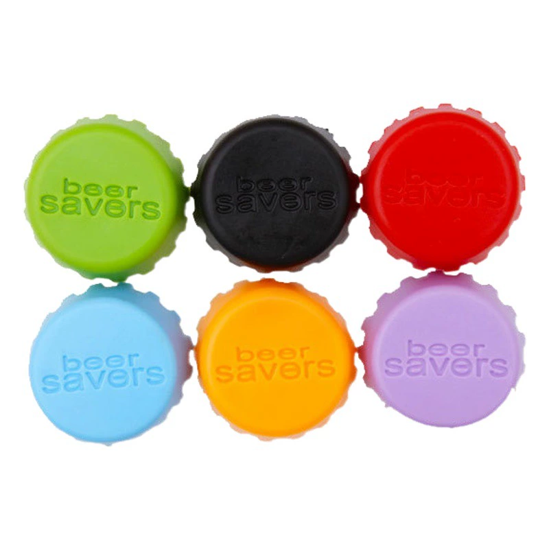 Креативная Горячая продажа силиконовая крышка для сохранения свежести пивной бутылки силиконовая крышка для бутылки уплотнительная крышка экологически чистый пищевой материал 6 видов цветов в наличии
