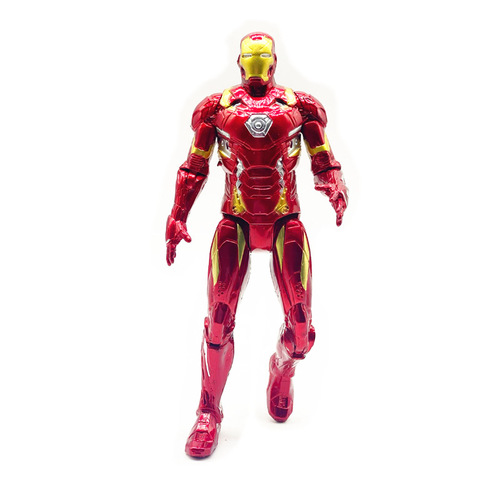 Iron Man Spider-Man Model Figure with Movable Joints Cake Ornaments Birthday Gift Lucky Bag Toy Doll