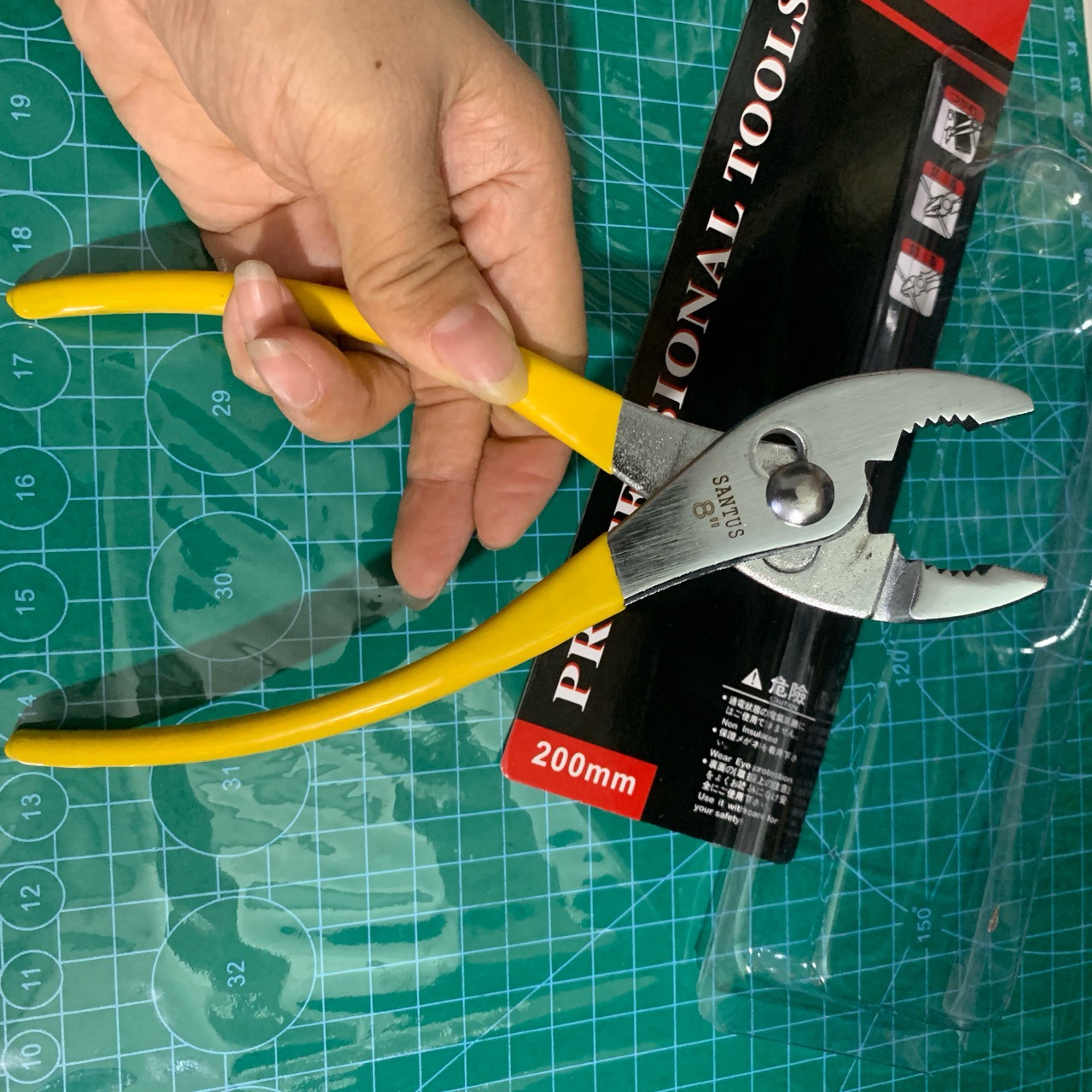 不锈钢电线挑毛火锅燕窝单孔尖嘴绿色多功能日式剥线钳