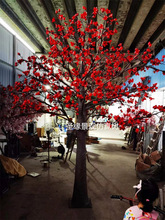 仿真木棉花树假树景观树室内外造景街道农家乐园林设计装饰落地