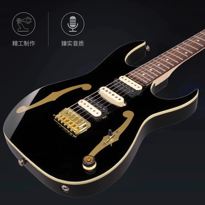 Электрогитара Ibanez Albini PGM50-BK подписанная модель Пола Гилберта