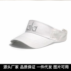 ALOYOGA大标时尚防紫外线运动健身空顶鸭舌帽户外打高尔夫遮阳帽