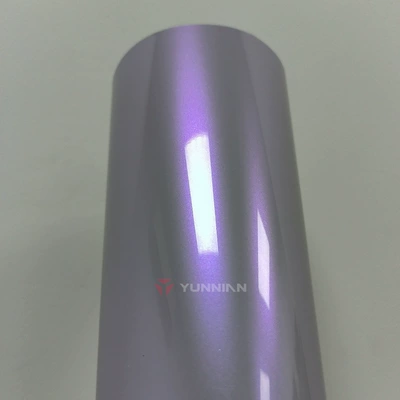 Film Cross-Border Direct Sales Factory Wholesale, Auto Color Change Film - pet-tech-silver-purple-bright-15216m