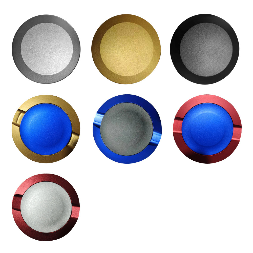 航空铝唇烟嚼烟牙烟鼻烟盒双层两用存储盒SNUS减压神器不锈钢盖子