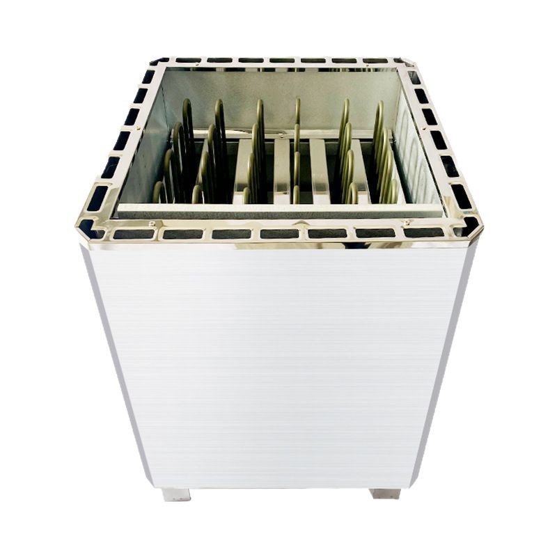 horno de sauna doméstico de acero inoxidable comercial horno de vapor de vapor de sauna calentador de equipos de calefacción de sala de vapor seco horno de pared