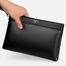 男士高档钱包大容量商务休闲信封包软皮男士手包手拿包男款夹包