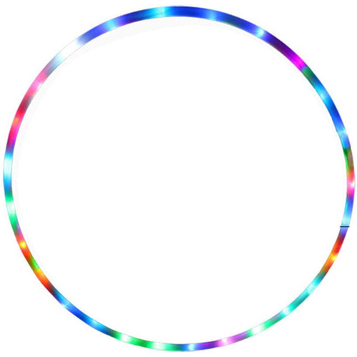 New smart colorful hula hoop LED colorful detachable hula hoop sports fitness equipment party toy