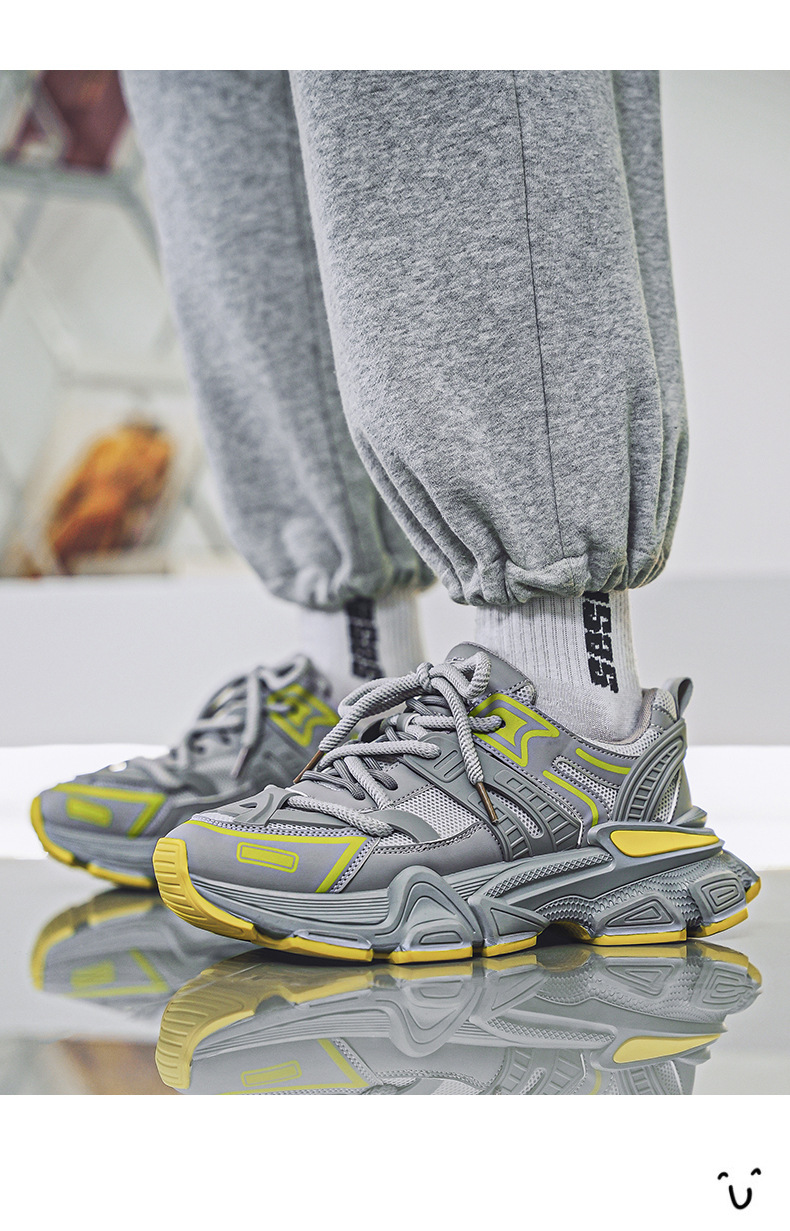 Herren 2024 neue Herbsthöhe zunehmende lässige Sport Jugend Mesh vielseitig dicke Sohle Papa trendige Schuhe_voghion.com