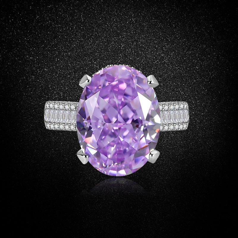 All Seasons Season Wholesale Jewelry Elegant Streetwear Geometric Copper High Carbon Diamond Plating Adjustable Ring