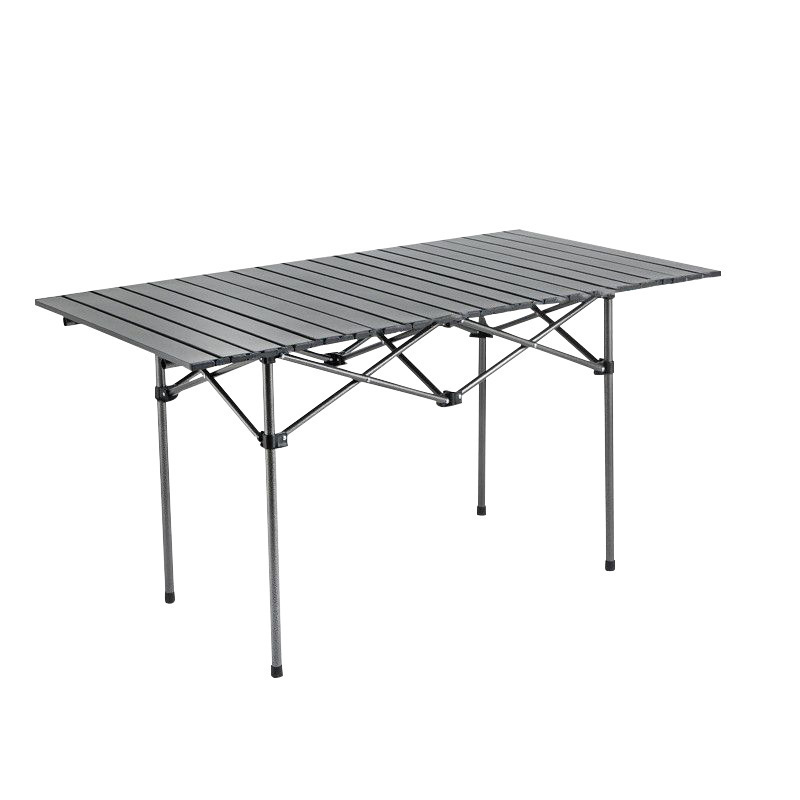 Outdoor folding table camping picnic outdoor barbecue street stall portable storage camping egg roll table night market stall 5