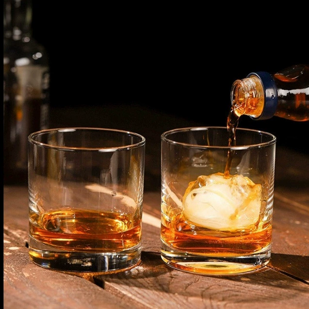 Либби классический виски бокал прямой стакан для воды для дома Ресторан Ресторан Стеклянный стакан Вино круглый стакан для оптовой продажи