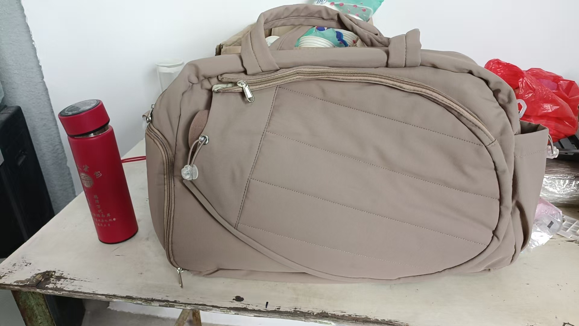 Borsa da tennis per uomo e donna borsa a tracolla da badminton_voghion.com