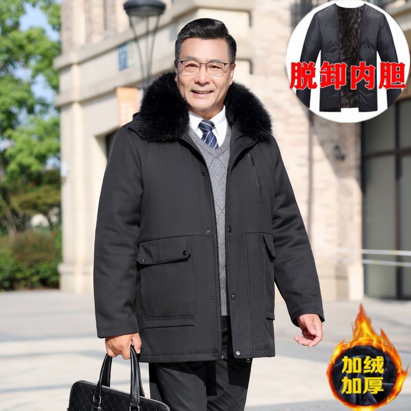 999 black hooded and gall-free fur collar