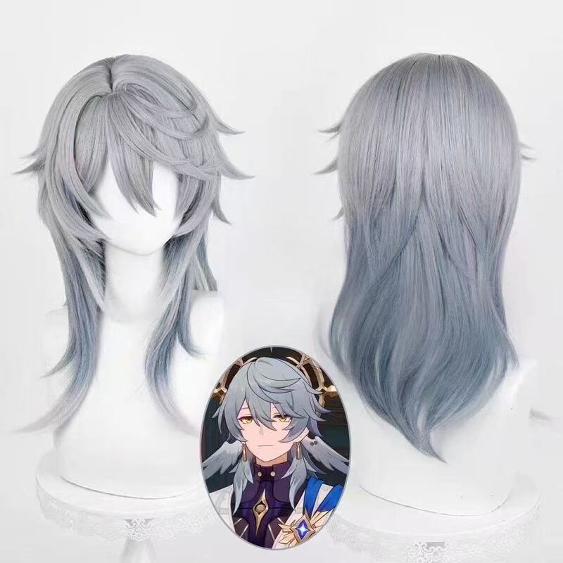 Silk Yue Honkai: Star Rail Sunday Cos Wig Simulated Scalp Top Special Color Matching Gradient