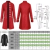 Jiehua medieval men's clothing-red