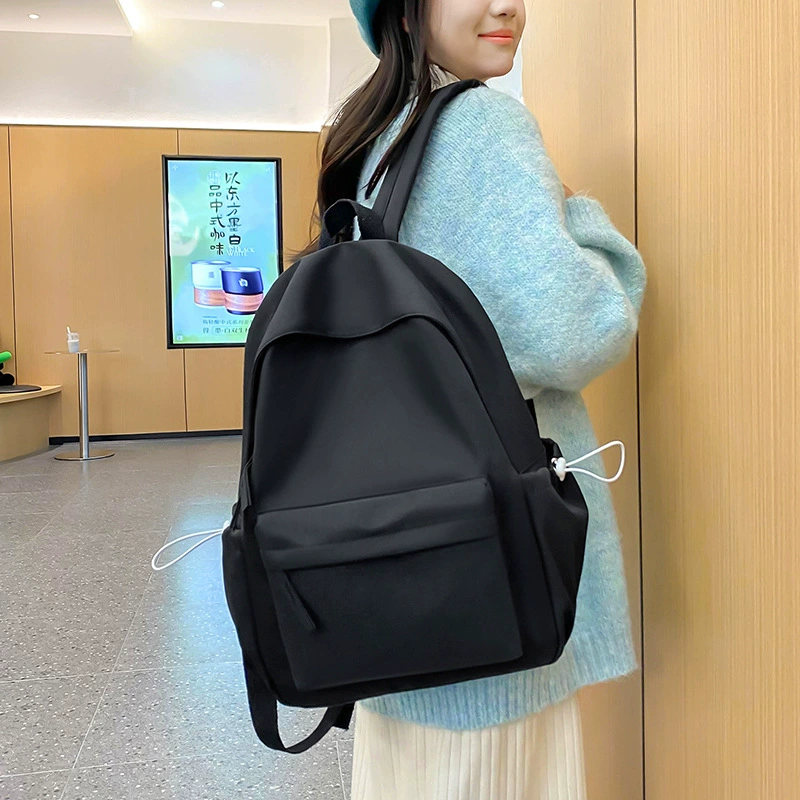 Backpack, Korean style 2023 collection, lightweight 0.29 kg, multiple colors