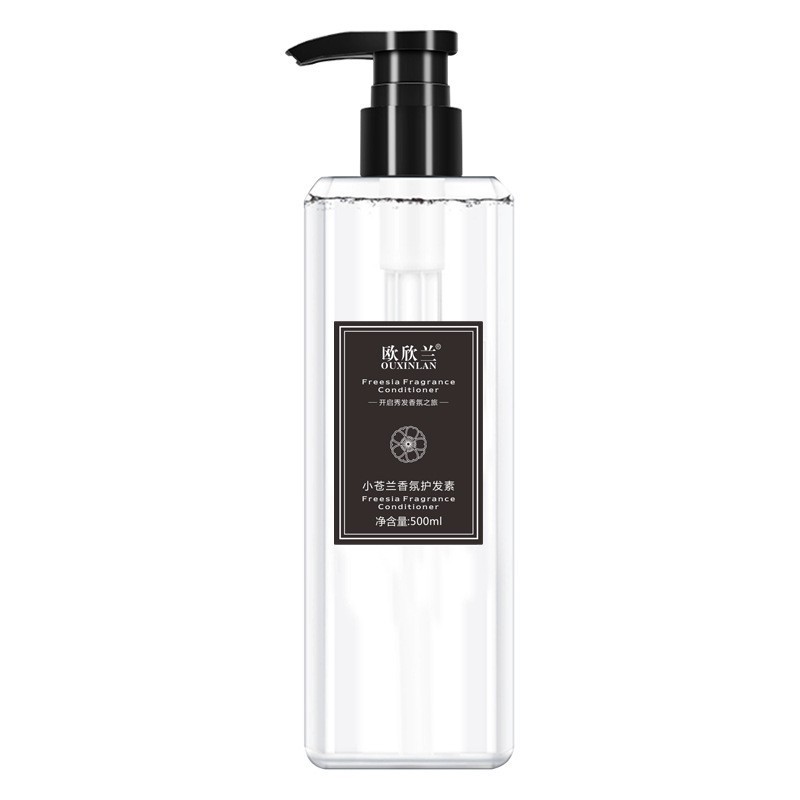 Serie de fragancias favoritas de influencers: Champú Freesia, perfume de larga duración, gel de ducha 500ml, disponible para dropshipping.