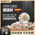 厂家批发珊瑚砂寄居蟹专用菲律宾砂鱼缸天然造景水质净化用珊瑚骨