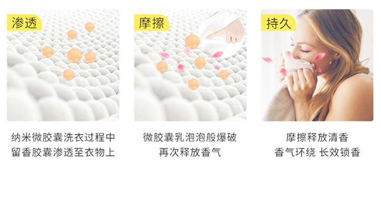 厂家直销护衣留香珠持久清香护色颗粒瓶装抖音同款留香