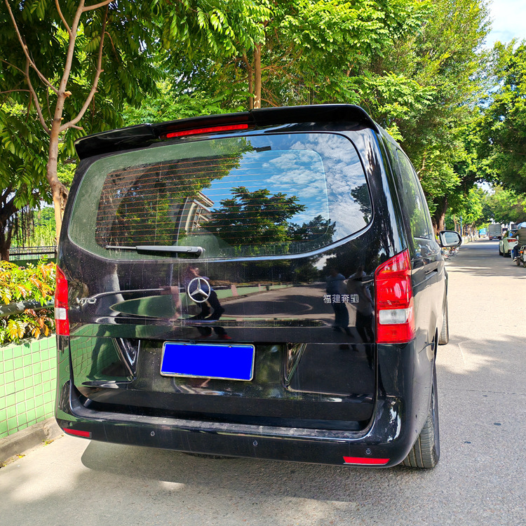 Suitable for 2016-2024 Mercedes-Benz Vito Rear Wing New V260/260L Modified and Upgraded Top Wing Fixed Wing