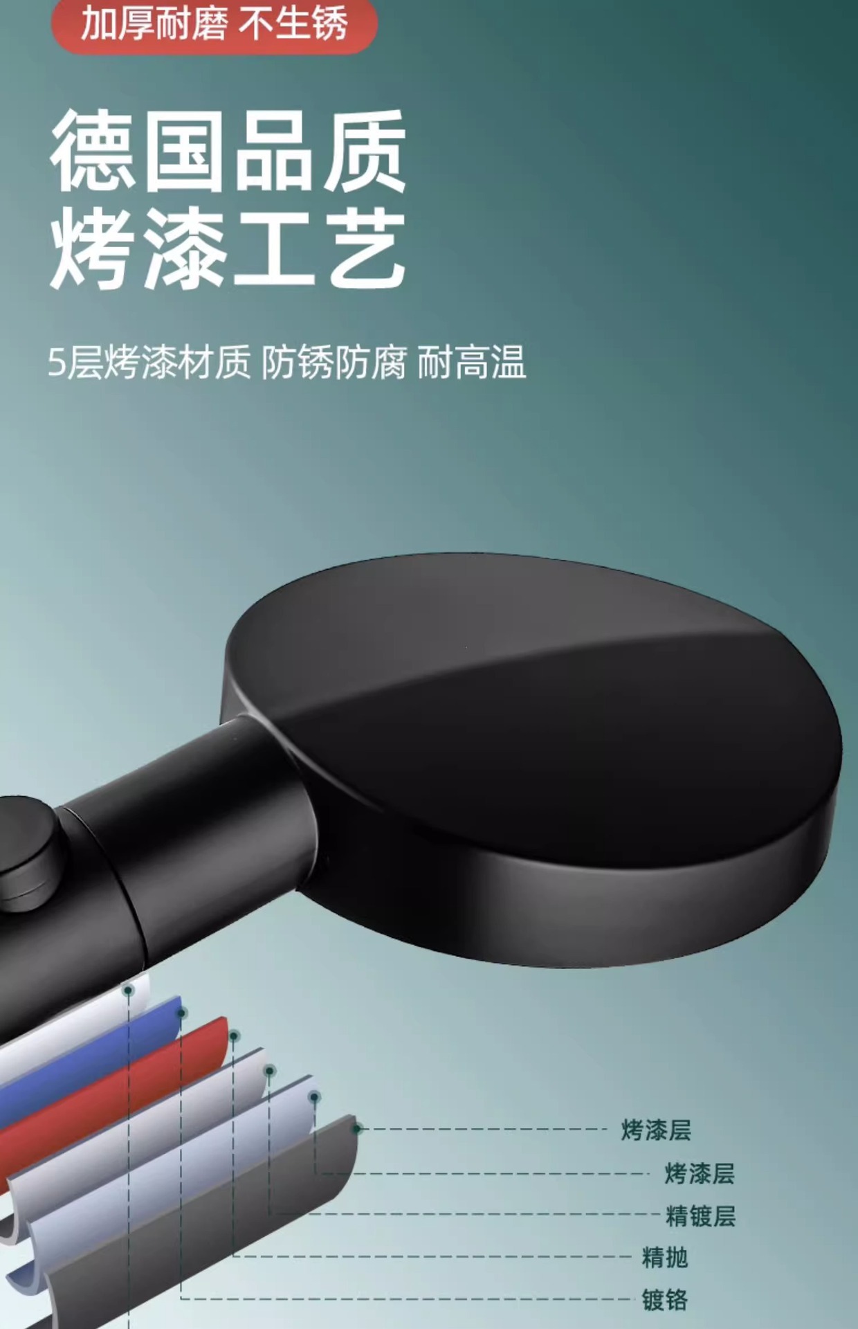 The new product has been upgraded with a six-speed pressurized filter showerhead, a shower head, and a pressurized nozzle for home bathing and soaking in the rain undefined