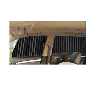 Edition Car Curtain Punch-free Double: Car curtains