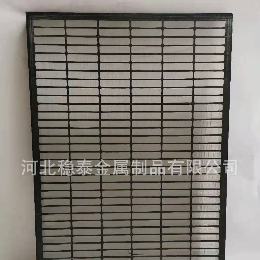 供应石油振动筛机钻井液用1050*700mm框架式振动筛网