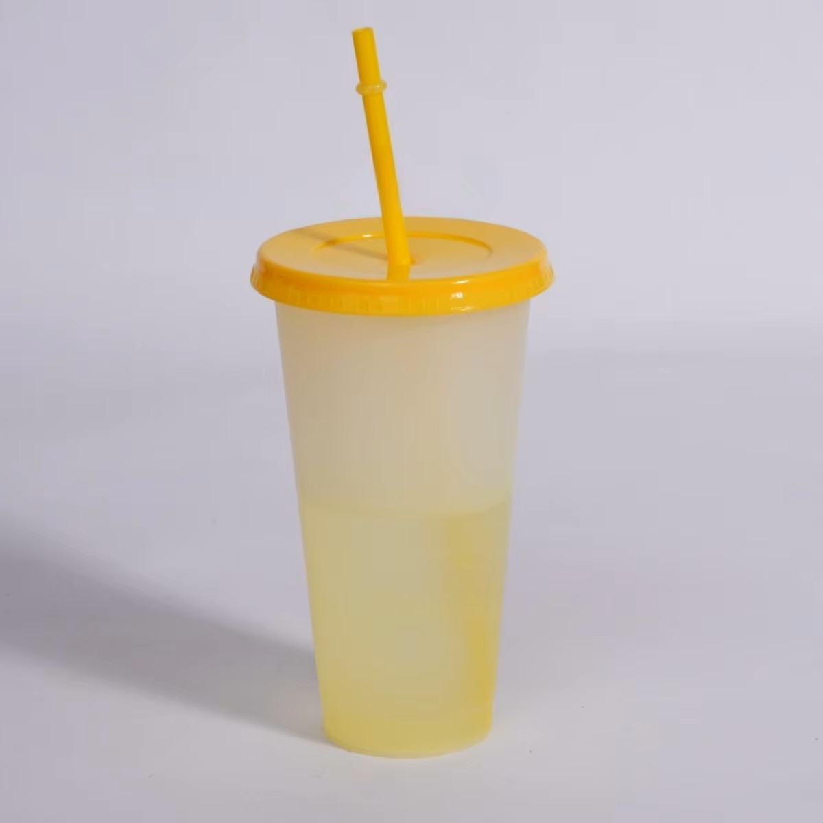 Inventario 24oz / 710ml taza de color frío taza de plástico taza de fruta taza de café taza de bebida taza de circulación