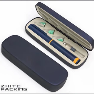 医用笔式注射器盒胰岛素收纳盒胰岛素盒便携防摔胰岛素盒子定制
