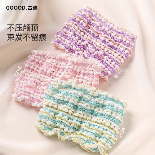 Headband for women, special facial mask for washing face, wide-brimmed headband, high-end anti-slip headband, internet celebrity new style washing headband