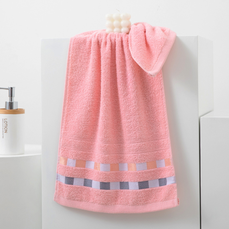 리본 체크 핑크