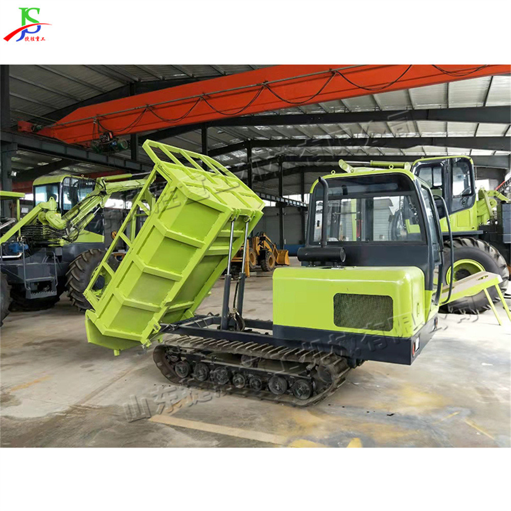 Vehículo de orugas de transporte de todo terreno Vehículo de transporte de orugas de construcción de infraestructura vial Vehículo de transporte de fertilizantes agrícolas de concreto de ingeniería