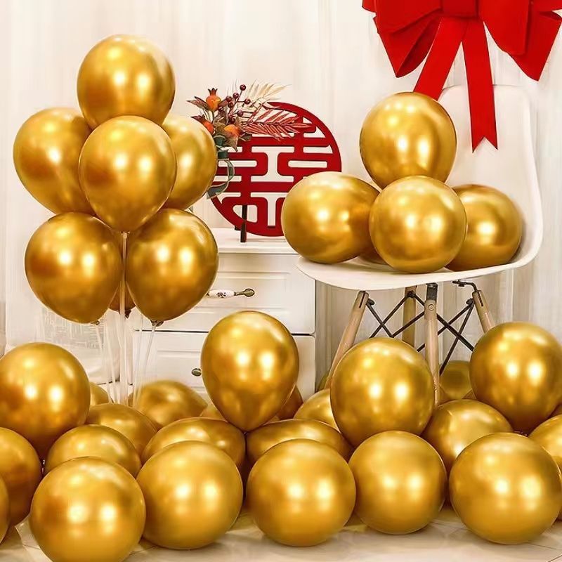 Thickened metal gold 50 pieces